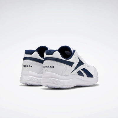 Reebok Footwear Men Walk Ultra 7 DMX MAX Men's Shoes WHITE/CONAVY/CROYAL