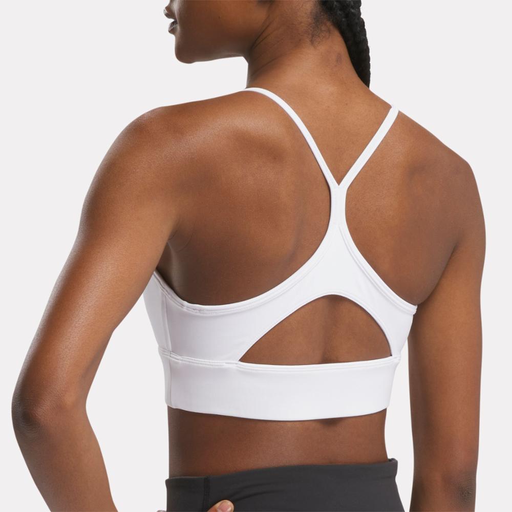 Reebok Apparel Women Workout Ready Sports Bra WHITE