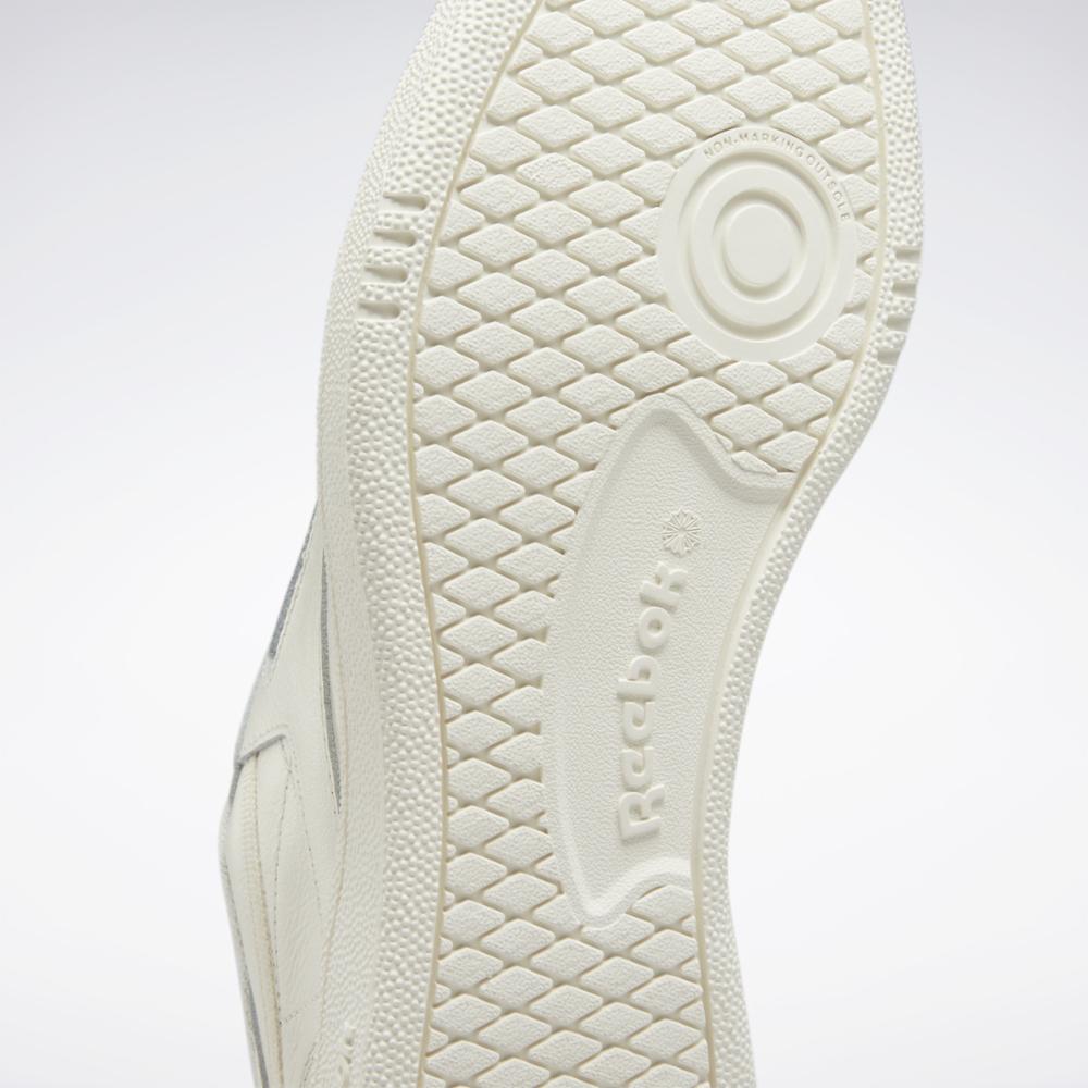 Reebok Footwear Men Club C 85 Shoes CHALK/CHALK/CLASSIC COBALT