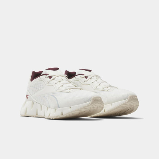 Reebok Footwear Women Zig Dynamica 4 Women's Shoes CHALK/FEEL GOOD BLUE /STUCCO