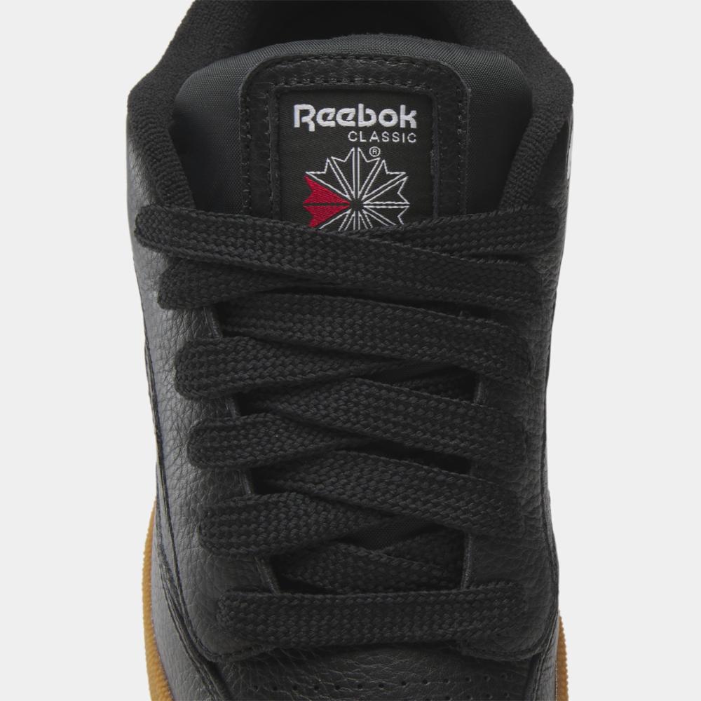Reebok Footwear Men Club C Bulc Shoes BLK/FTWR WHT/REEBOK RUBBER GUM