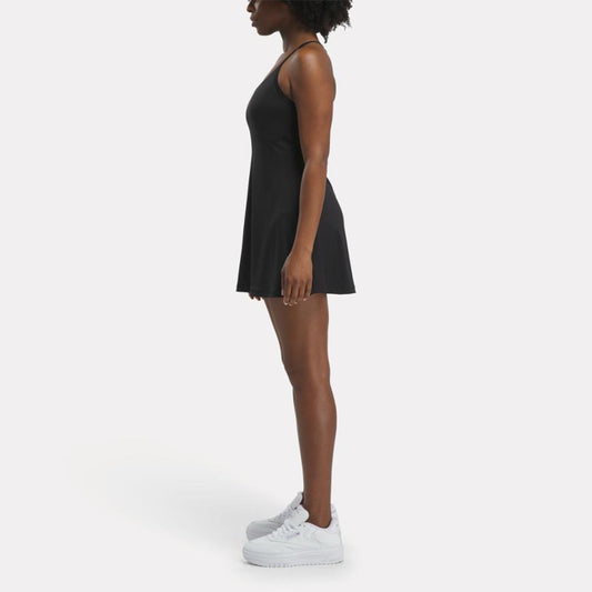 Reebok Apparel Women Lux Strappy Dress BLACK