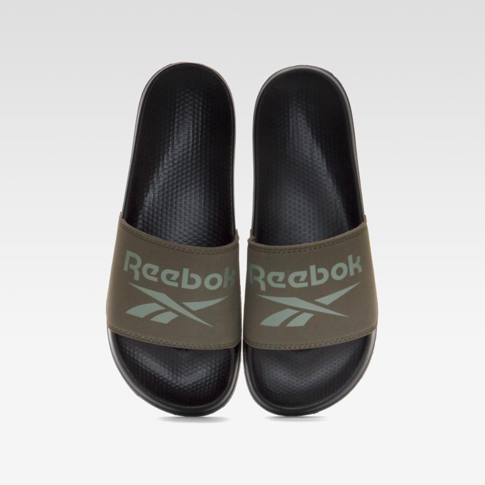 Reebok Footwear Men Reebok Fulgere Slides ARMYGR/HARGRN/BLACK