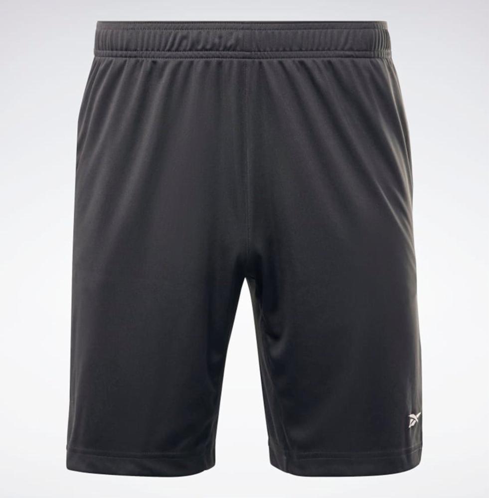 Reebok Apparel Men Training Knit Shorts NIGHT BLACK