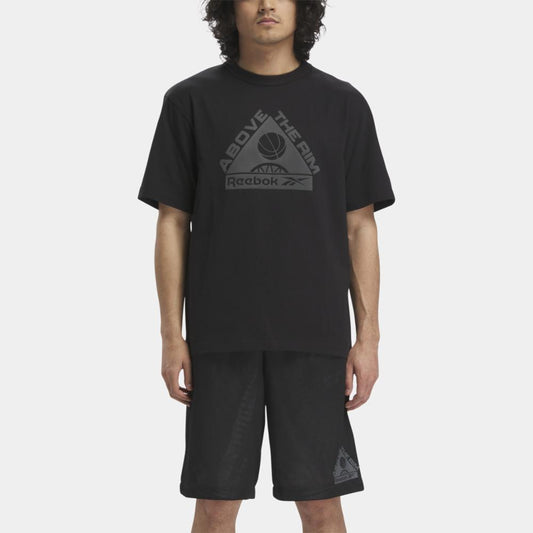 Reebok Apparel Homme Basketball Above the Rim Graphic T-Shirt BLACK