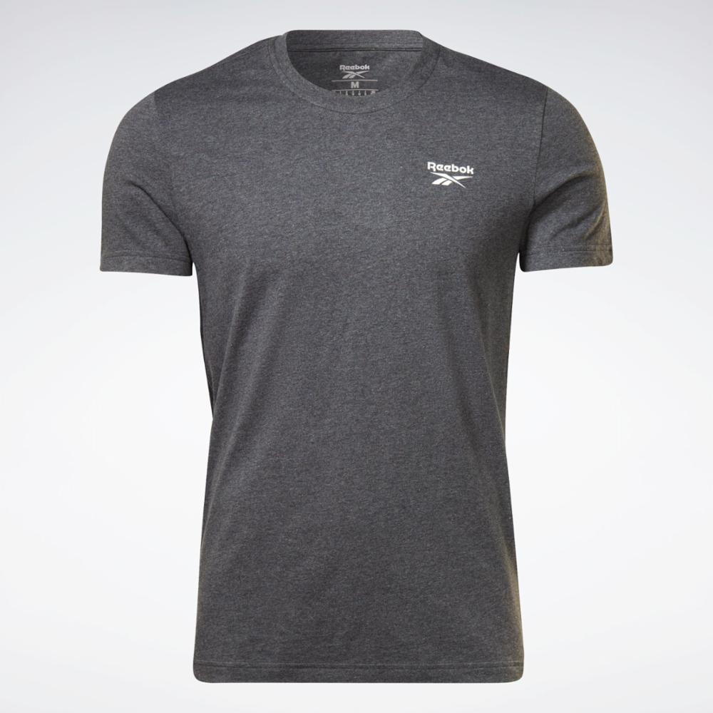 Reebok Apparel Men Reebok Identity Classics T-Shirt DGREYH