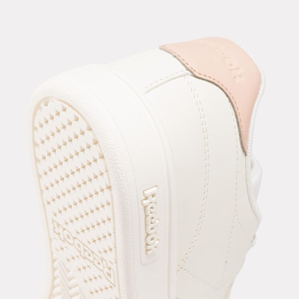 Reebok Footwear Women Reebok Court Clean Shoes CHALK/PINSTU/MOONST