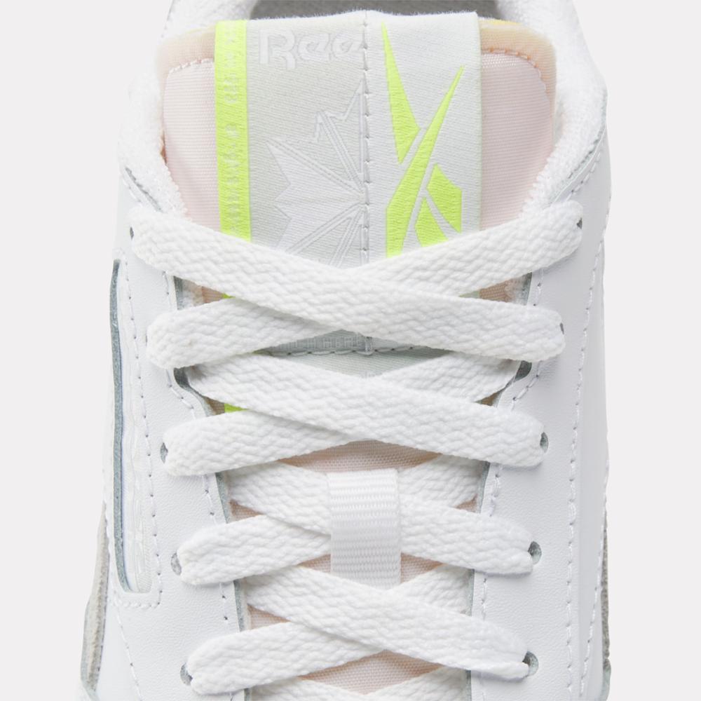 Reebok Footwear Women Classic Leather Shoes FTWWHT/PUGRY2/ACIYEL