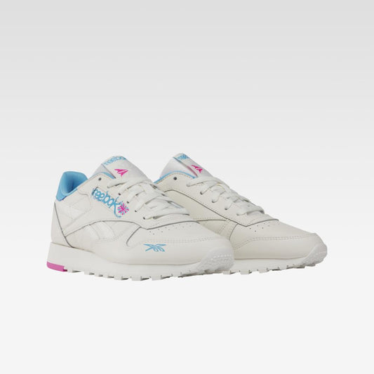 Reebok Footwear Women Classic Leather Shoes CHALK/BOLCYA/LASPIN