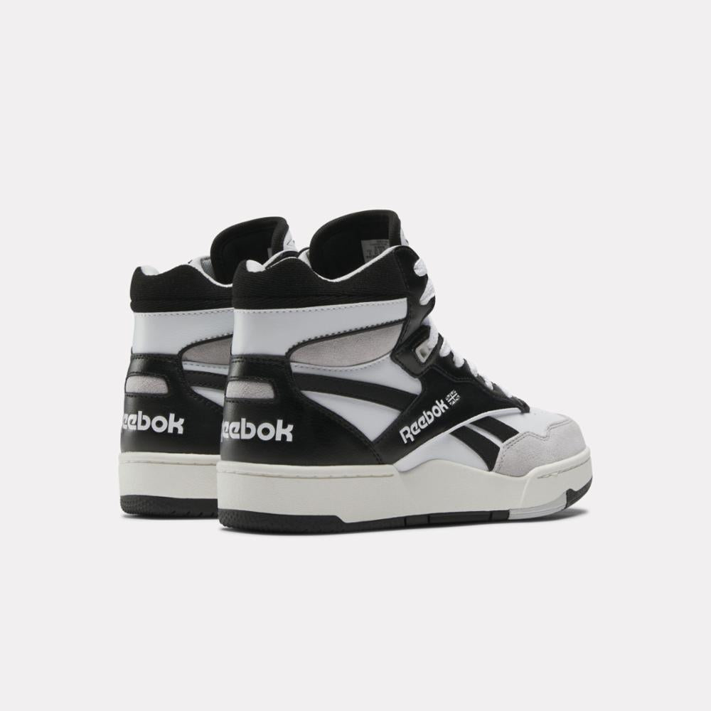 Reebok Footwear Kids BB 4000 II Mid Shoes - Pre-School FTWWHT/BLACK/PUGRY2