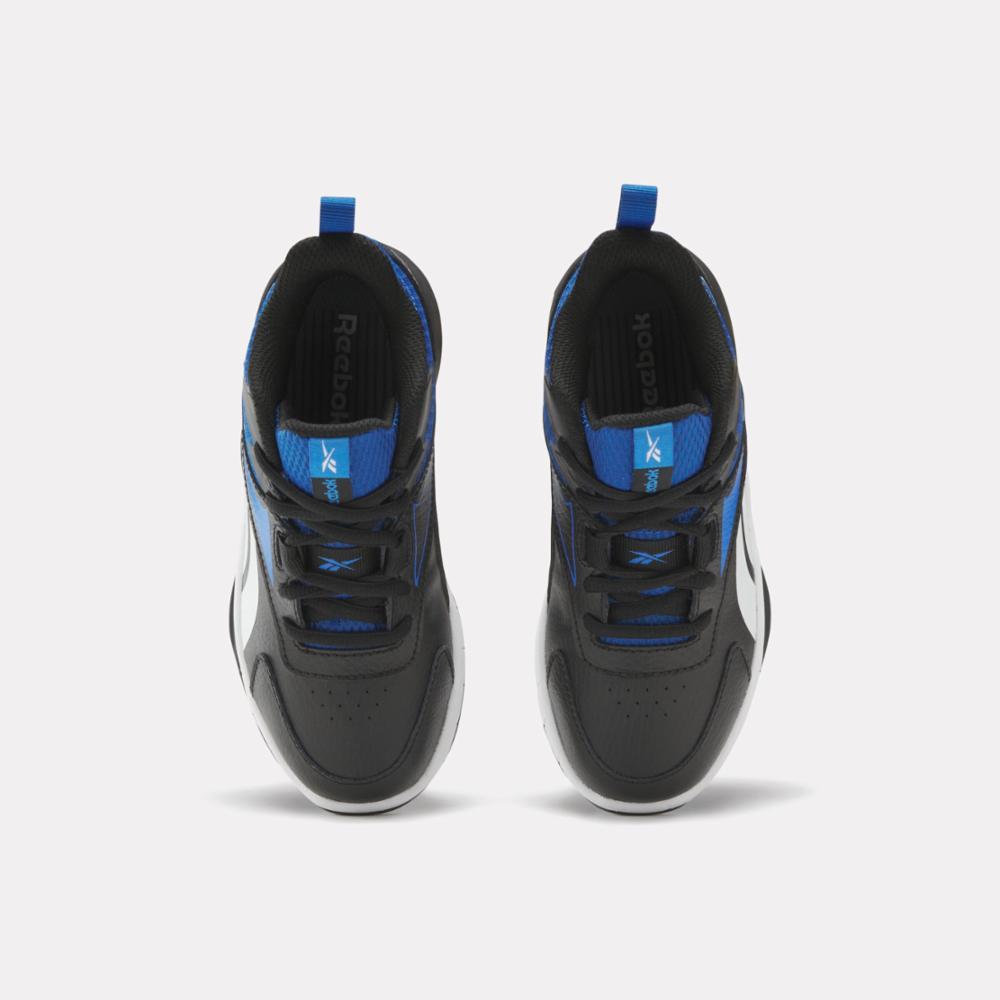 Reebok Footwear Kids More Buckets Shoes - Preschool CBLACK/VECBLU/FTWWHT