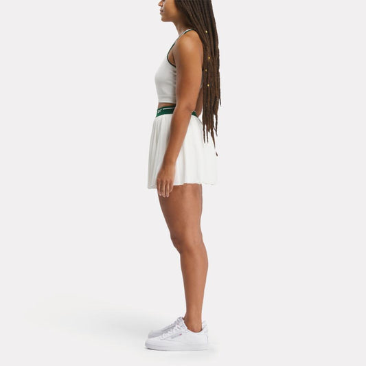 Reebok Apparel Women Sport Classics Asymmetric Bralette CHALK