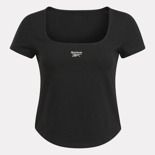 Reebok Apparel Women Classics Wardrobe Essentials T-Shirt BLACK
