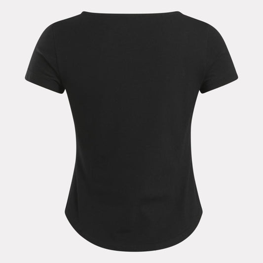 Reebok Apparel Women Classics Wardrobe Essentials T-Shirt BLACK
