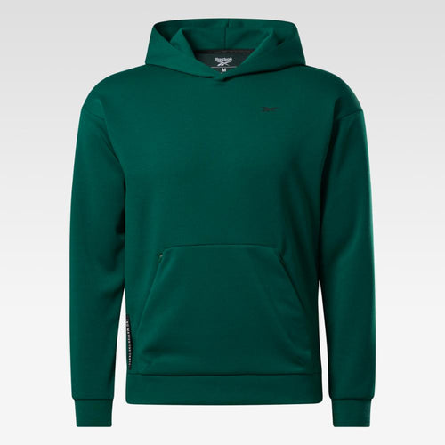 Reebok Apparel Men Strength Hoodie DRKGRN