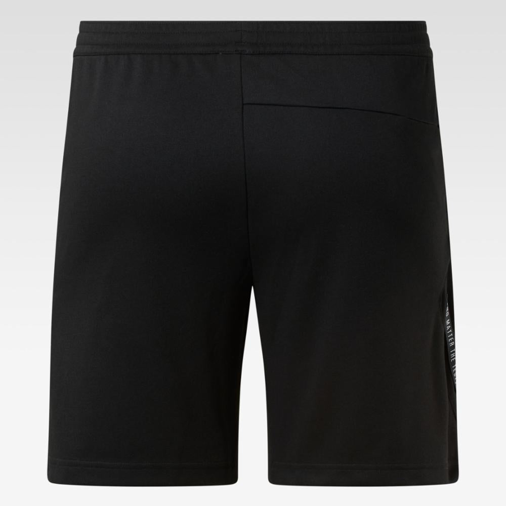Reebok Apparel Men Strength Knit Shorts BLACK