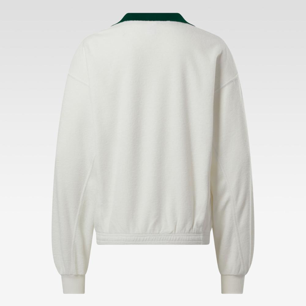 Reebok Apparel Women Classics Retro Court Sweatshirt CHALK