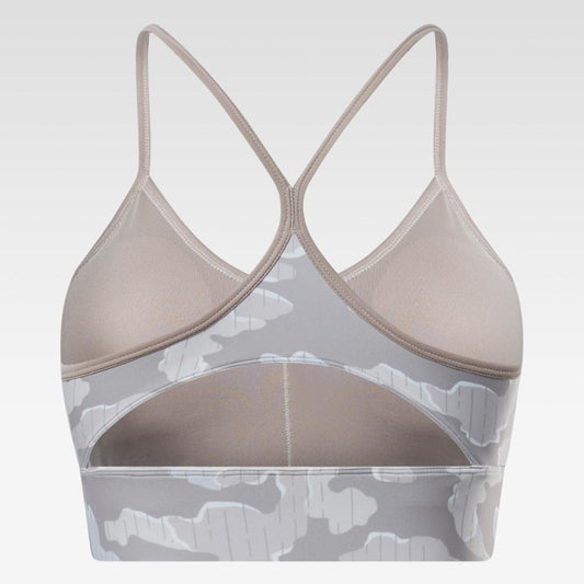 Reebok Apparel Women Reebok Identity Training Camo Bra ASH
