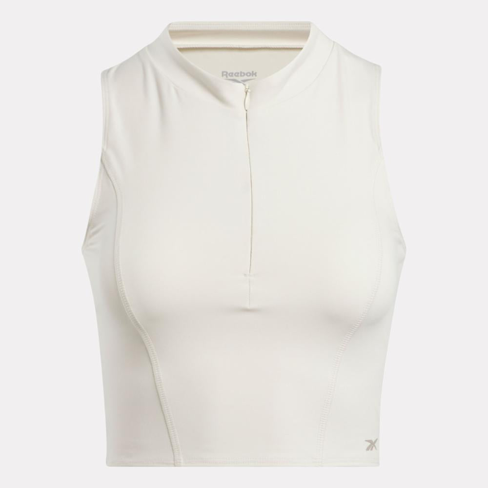 Reebok Apparel Women Active Collective DREAMBLEND Crop Tank Top BON