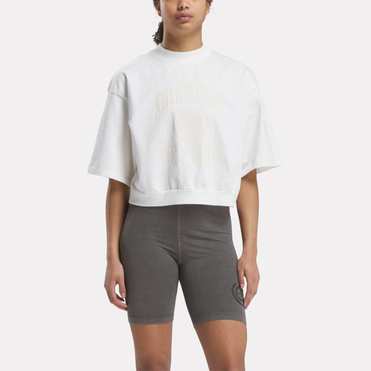 Reebok Apparel Women Reebok x ANINE BING T-Shirt CHALK