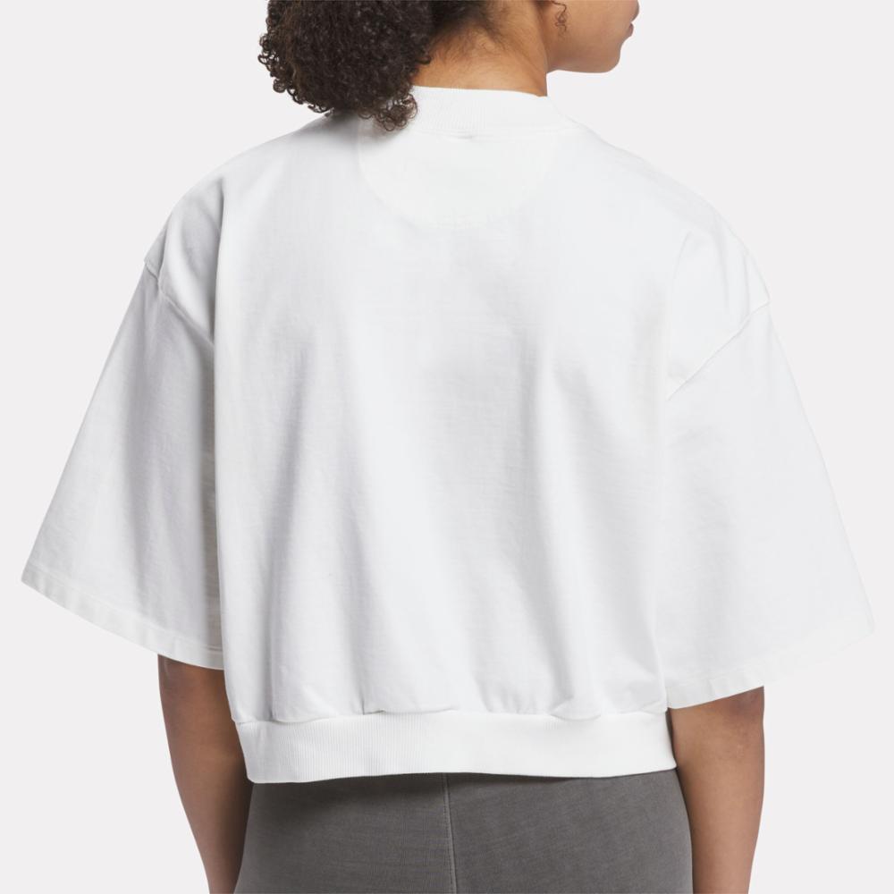 Reebok Apparel Women Reebok x ANINE BING T-Shirt CHALK