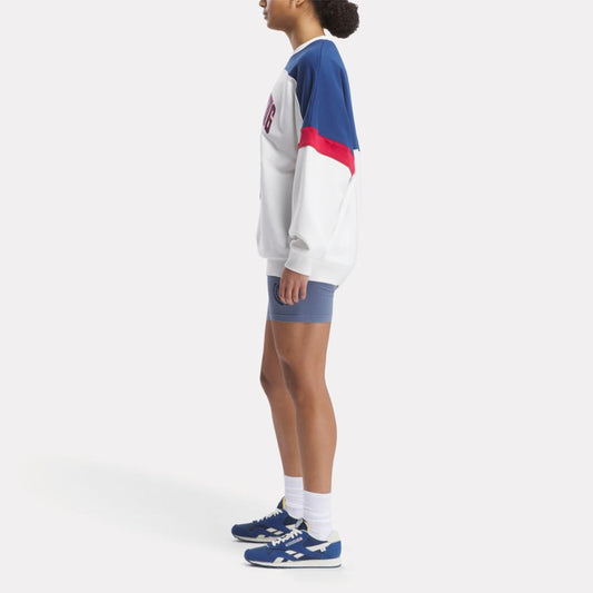 Reebok Apparel Women Reebok x ANINE BING Oversized Crew CHALK