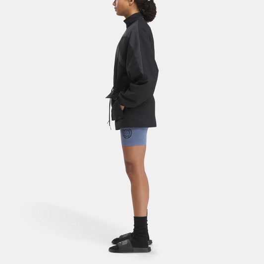 Reebok Apparel Women Reebok x ANINE BING Windbreaker Jacket BLACK
