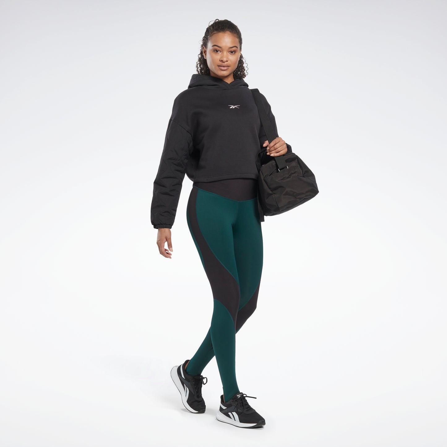 Reebok Apparel Women Thermowarm+Graphene Leggings Forgrn