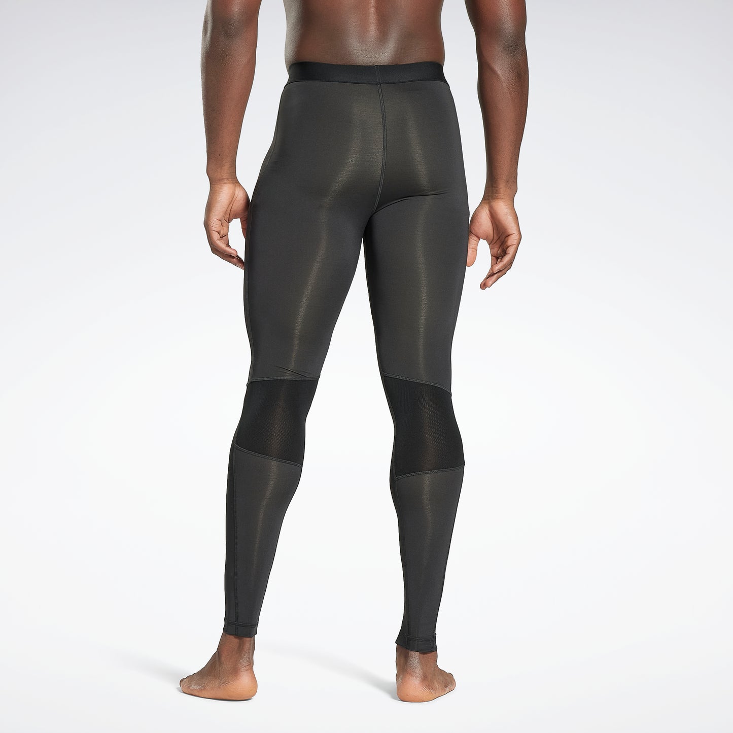 Reebok Apparel Men Workout Ready Compression Tights Nghblk