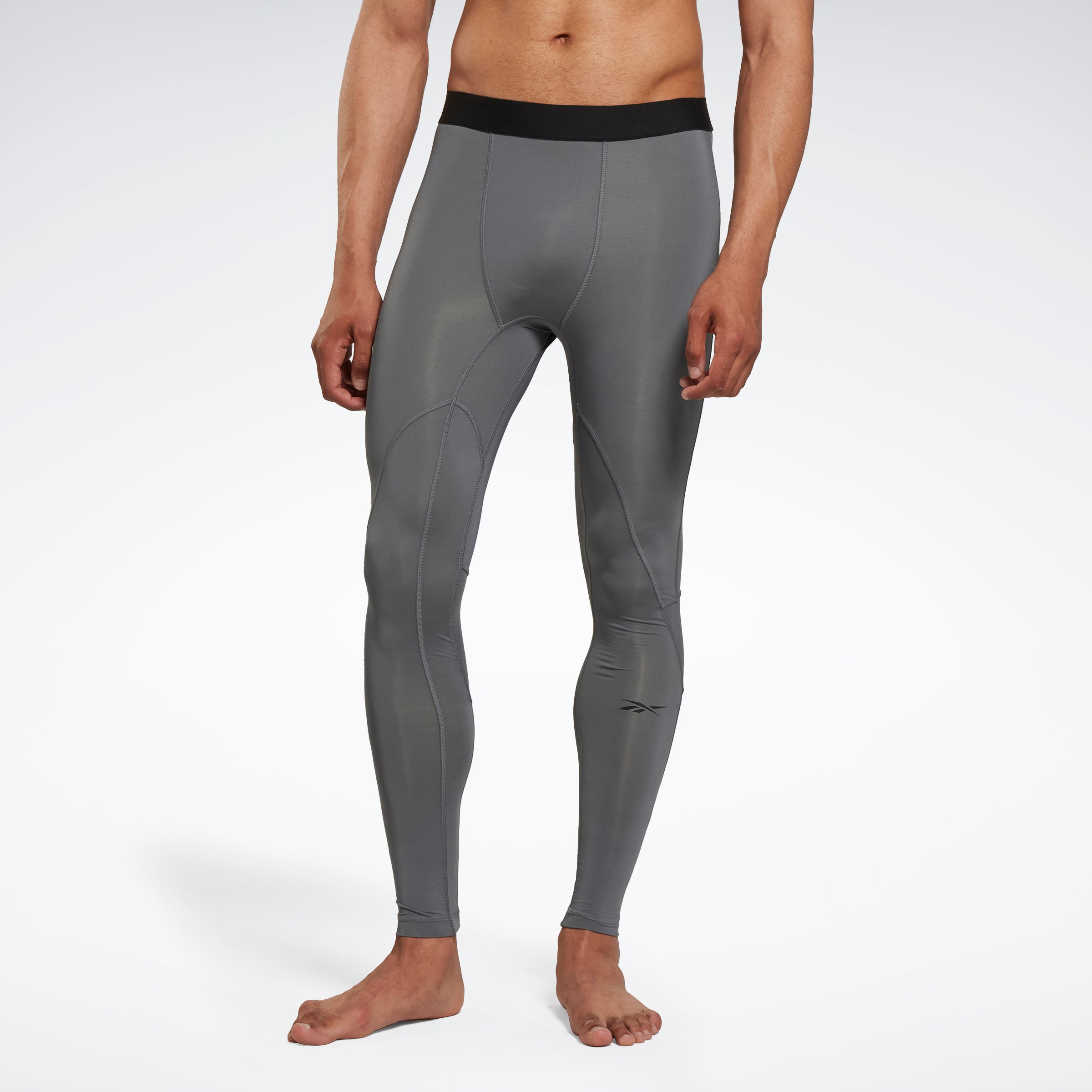SKINS Men's RY400 Compression Recovery Tights, Graphite/Blue