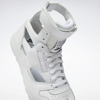 Chaussures Reebok Footwear Hommes Maison Margiela Classic Leather Tabi Chaussures hautes blanc/noir/blanc