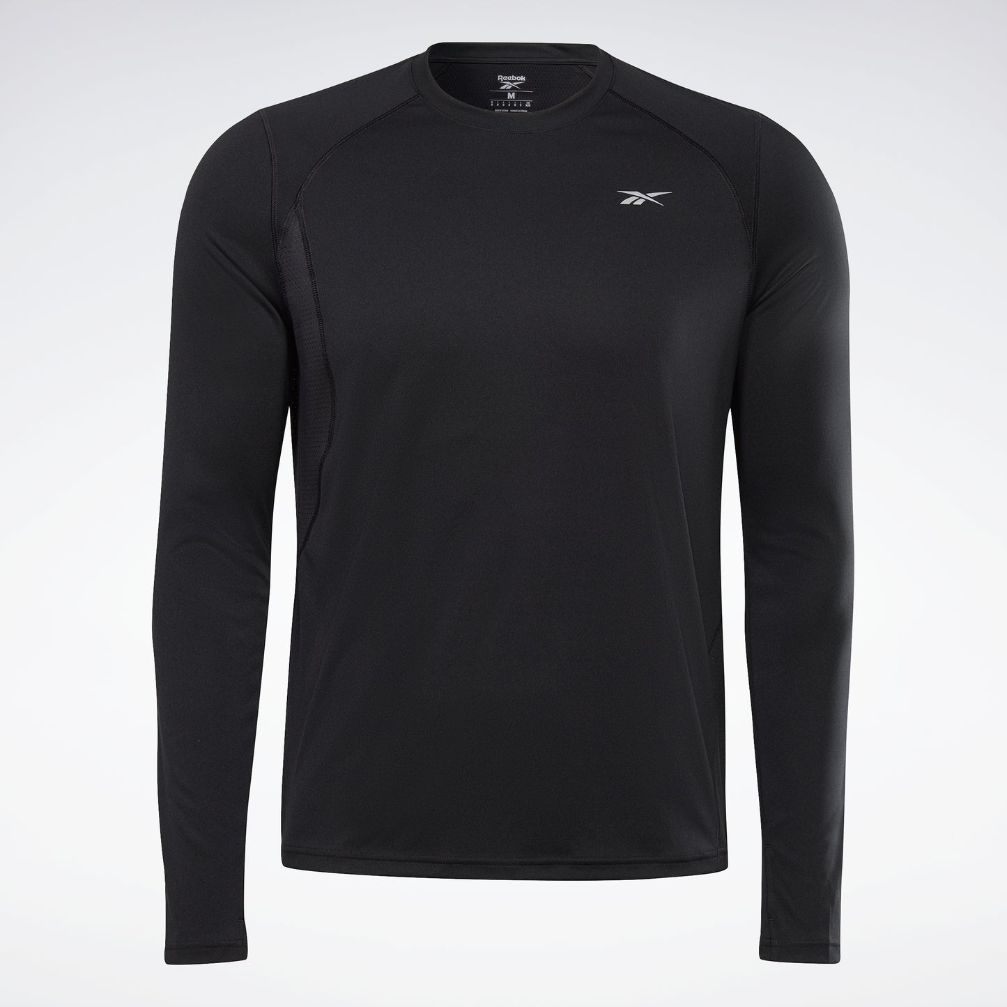 Reebok Apparel Men Running Long-Sleeve Top Black