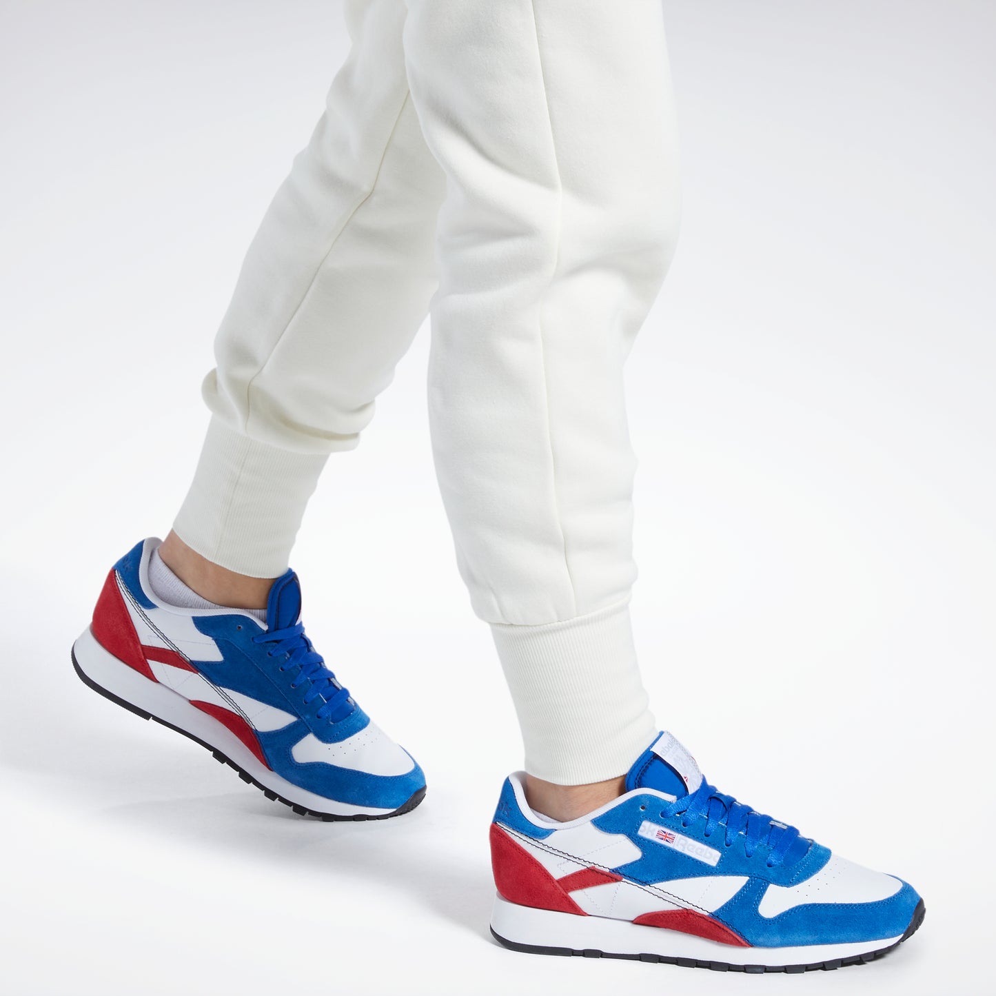 Reebok Apparel Women Classics Fleece Joggers Classic White