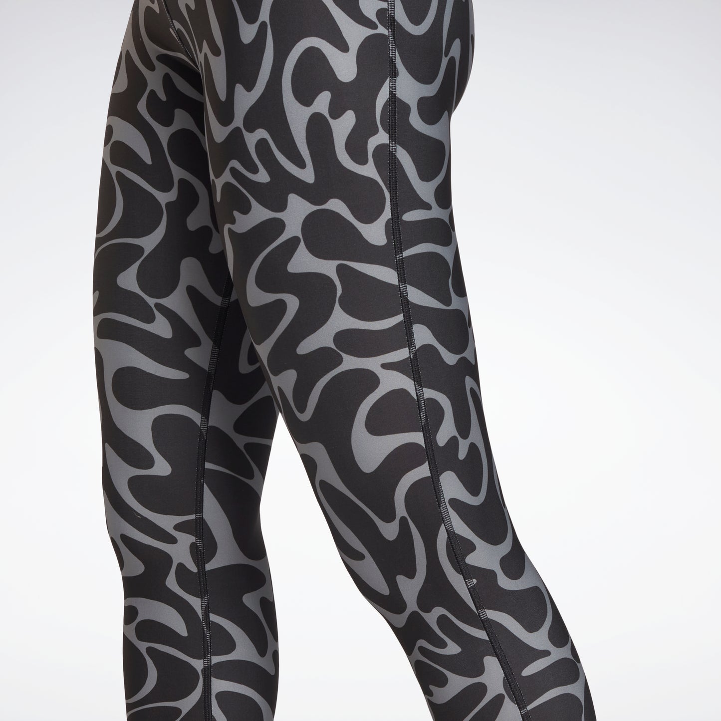 Reebok Apparel Women Workout Ready Leggings imprimé noir