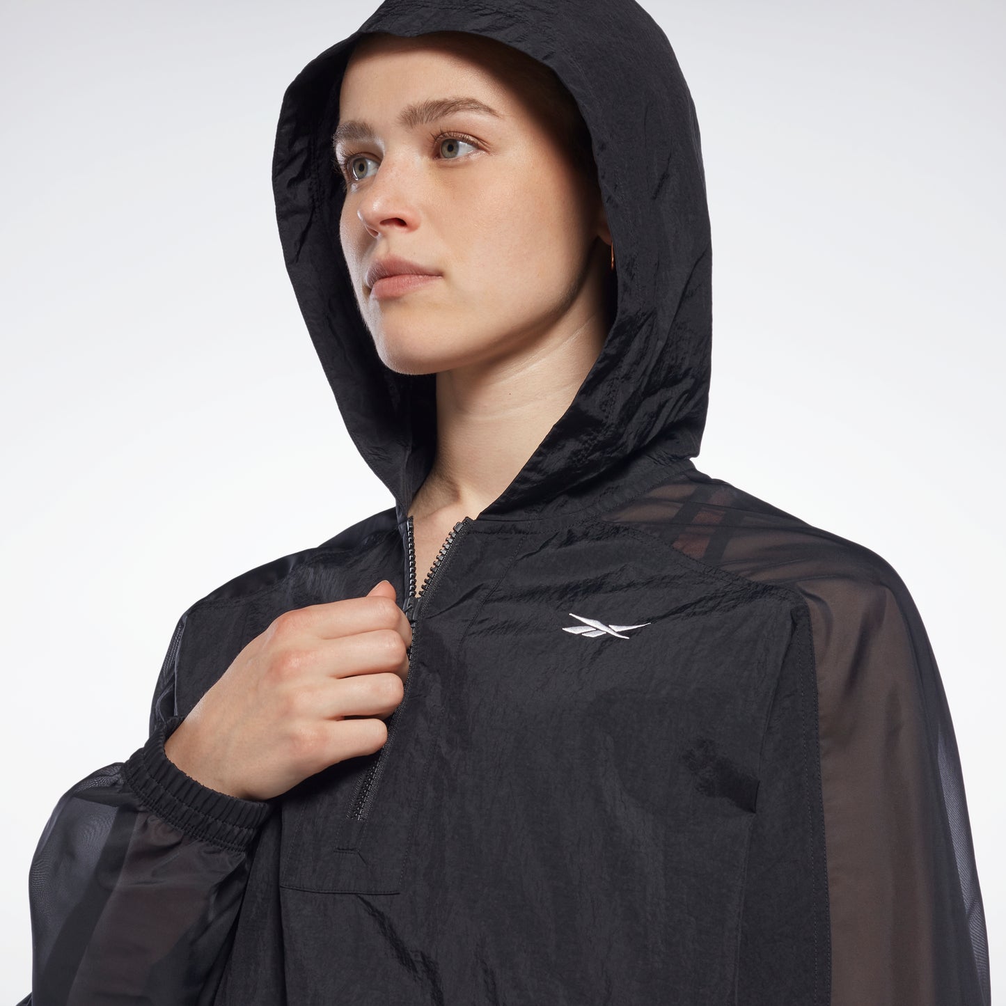 Reebok Apparel Women Studio Opaque Woven Jacket Noir