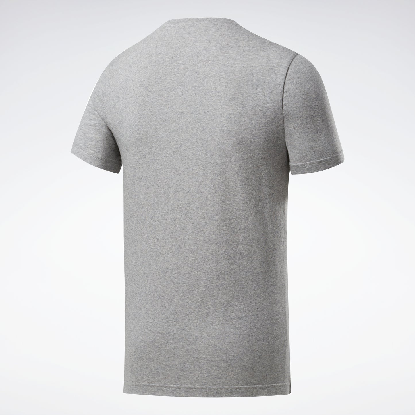 Reebok Apparel Men Graphic Series Linear Logo Tee Mgreyh