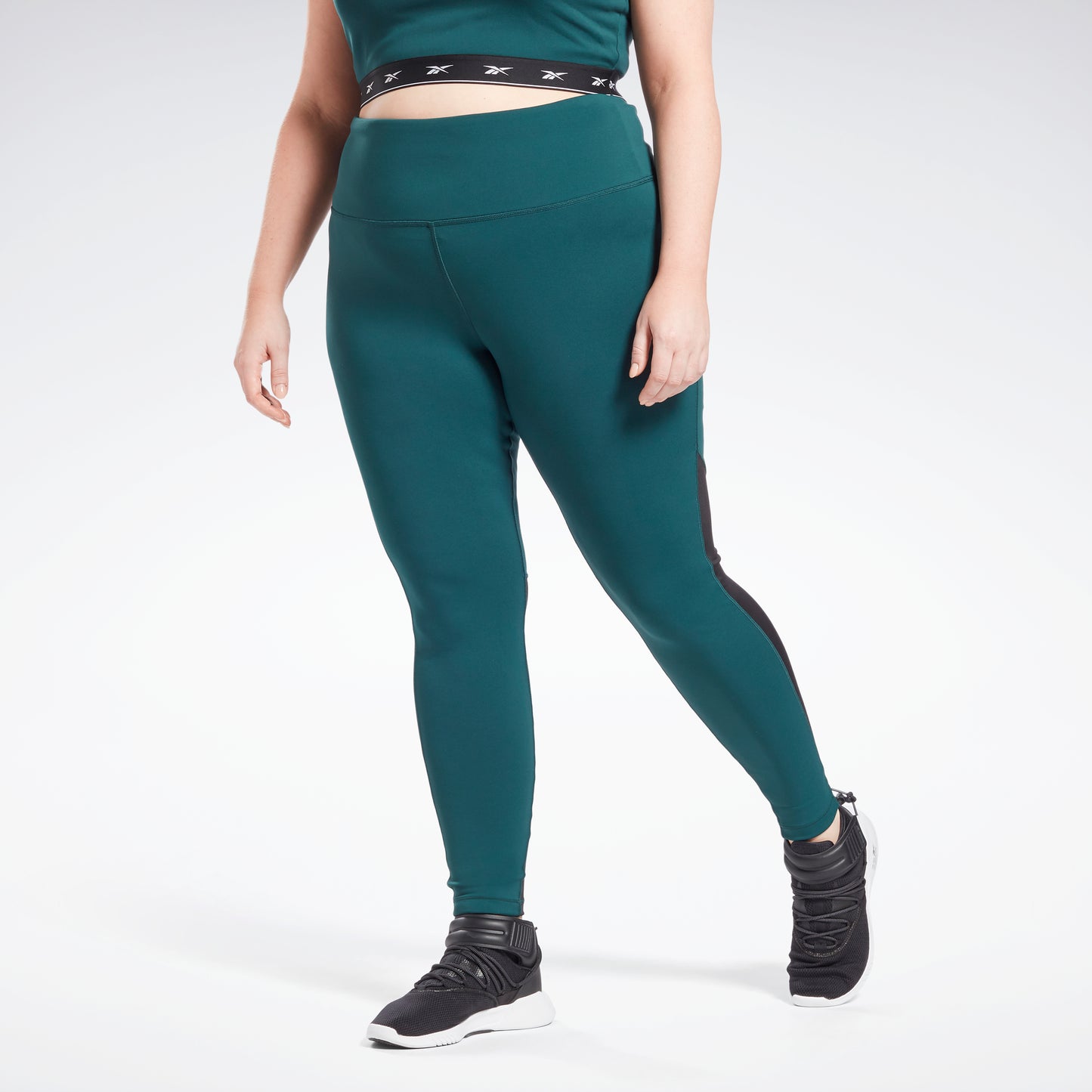 Reebok Apparel Women Beyond The Sweat Leggings (Taille Plus) Forgrn