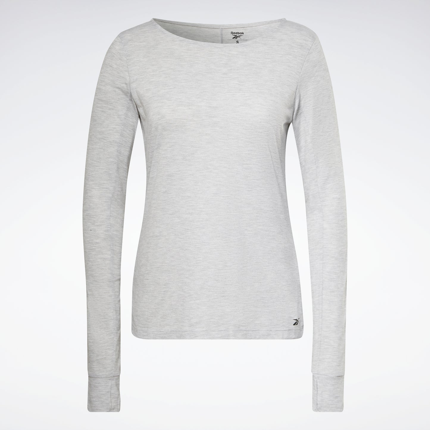 Reebok Apparel Women Workout Ready Supremium Long-Sleeve Top T-Long-Sleeve Top Lgreyh