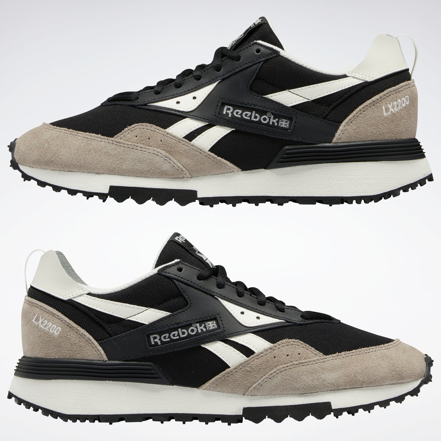 Reebok Footwear Men Lx2200 Shoes Cblack/Bougry/Chalk