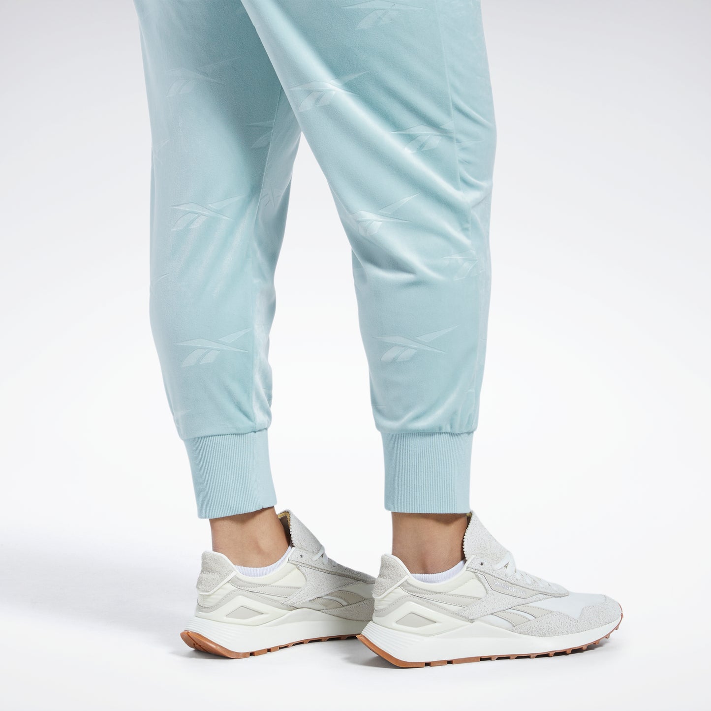 Reebok Apparel Women Classics Energy Q4 Velour Joggers (Plus Size) Seagry