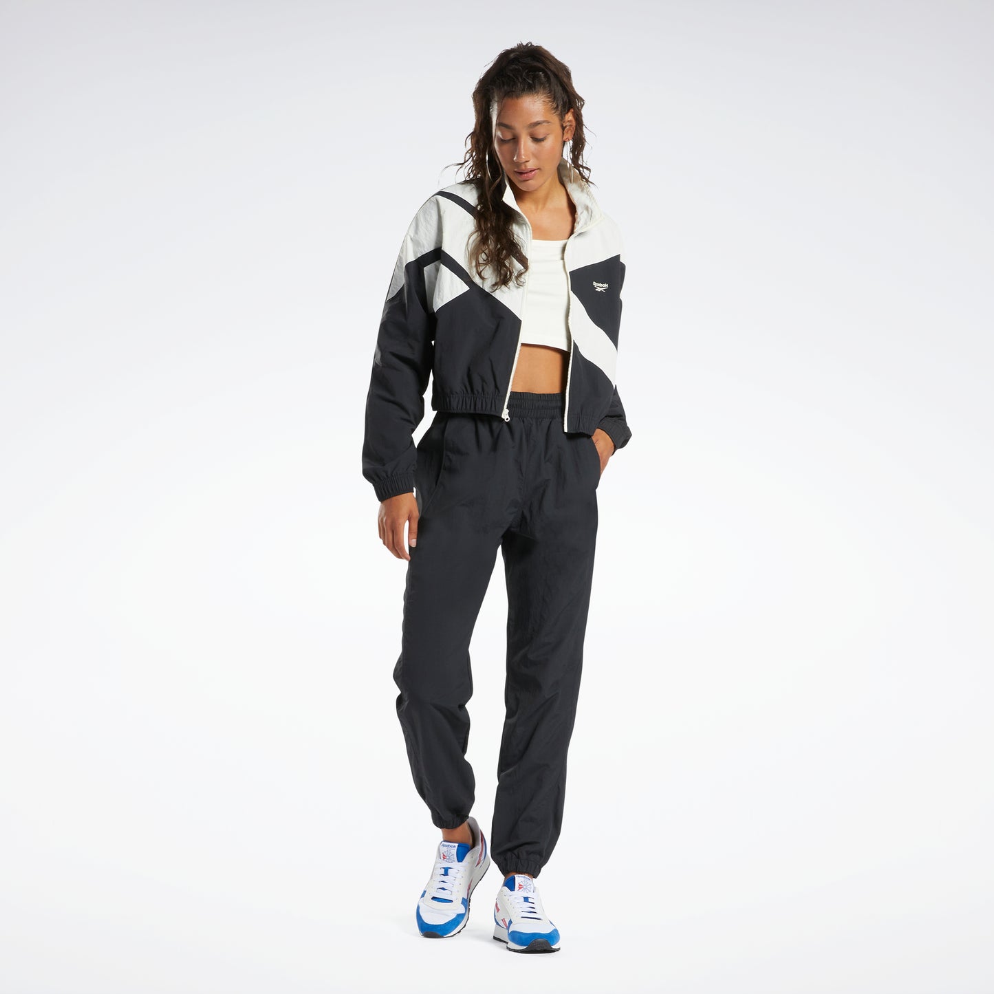 Reebok Apparel Women Classics Franchise Track Top Nghblk