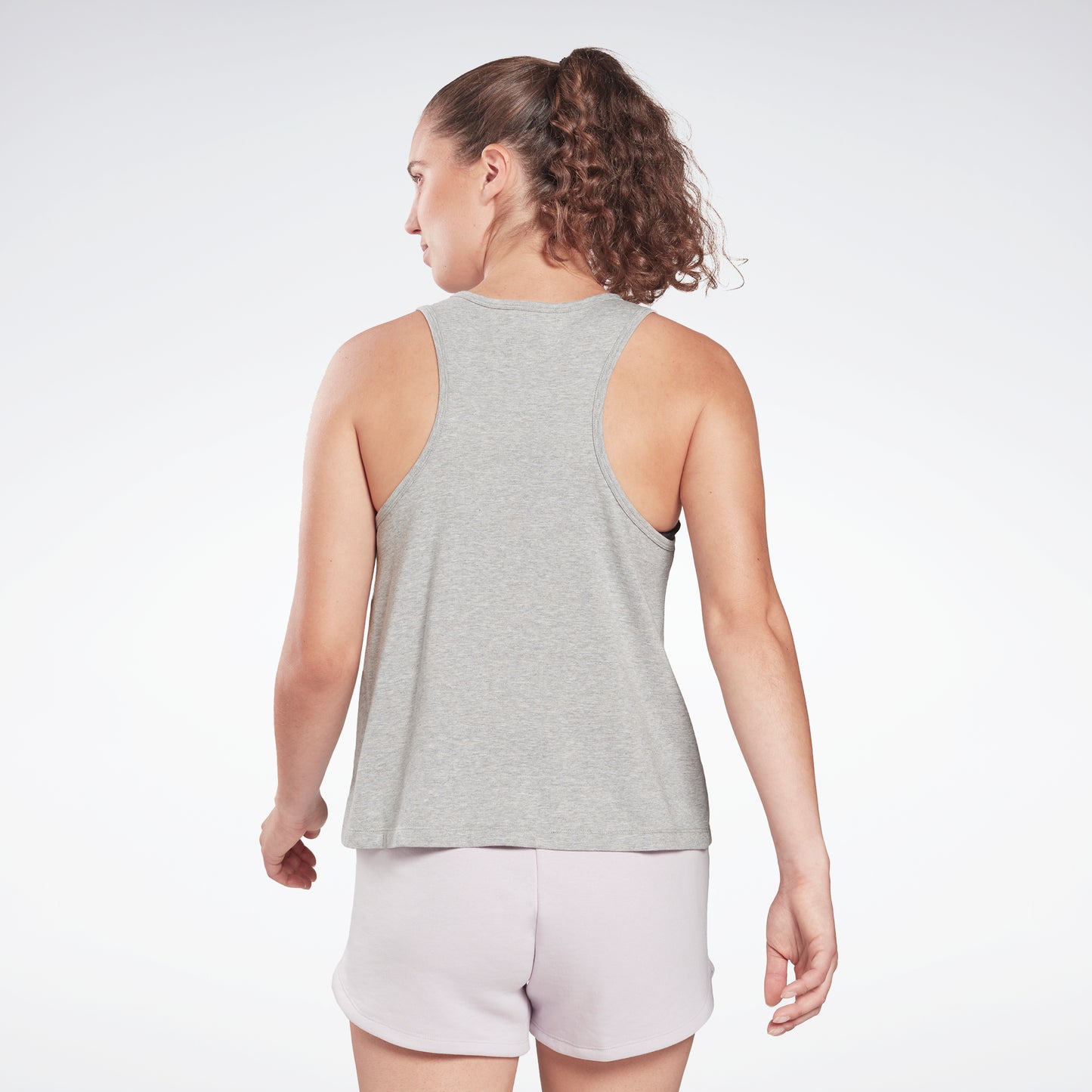 Reebok Apparel Women Reebok Identity Tank Top Mgreyh