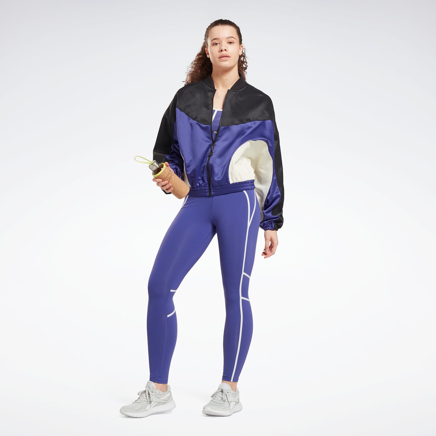 Reebok Apparel Women Lux Leggings colorés à taille haute Bolprp