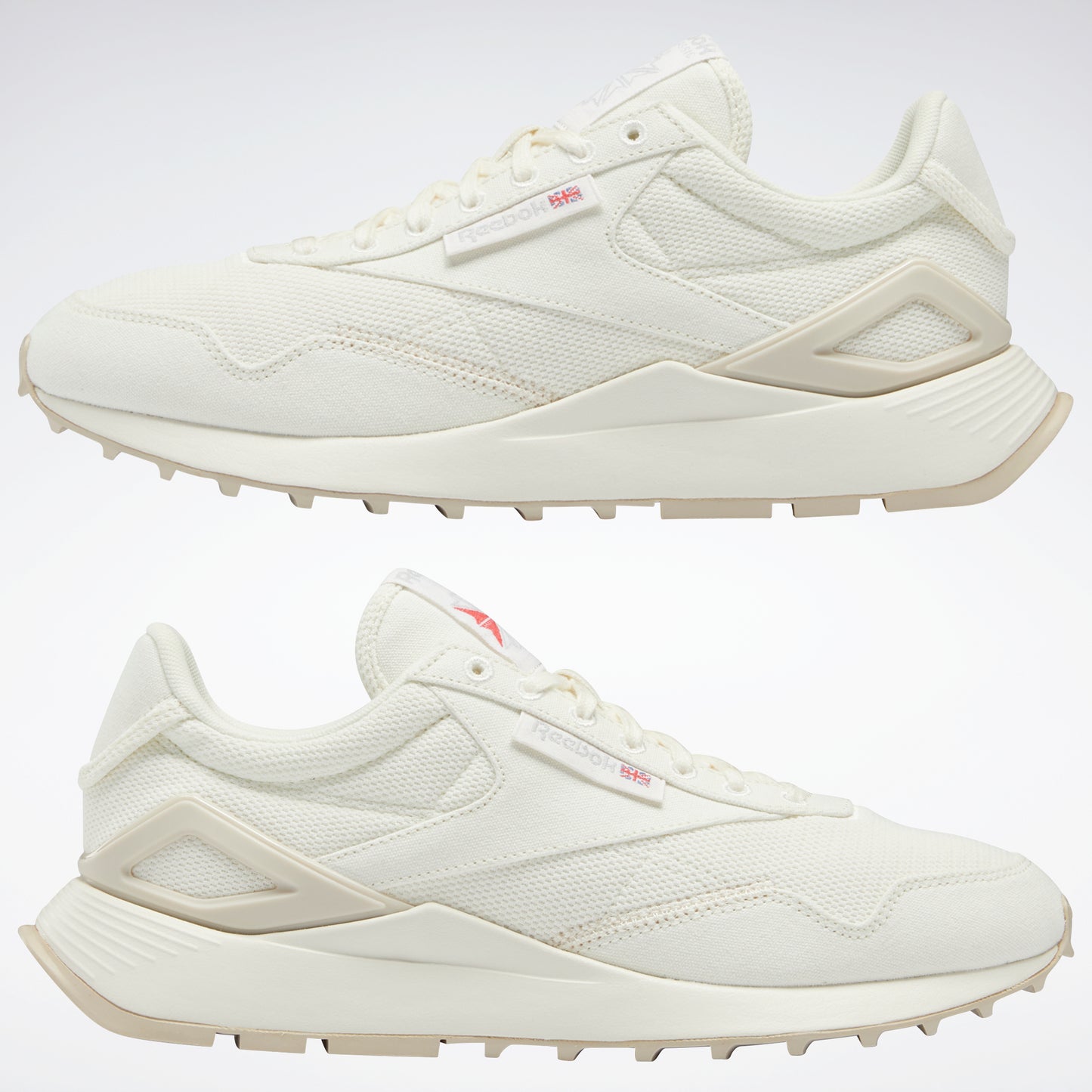 Reebok Footwear Men Classic Leather Legacy Az Grow Shoes Chalk/Chalk/Stucco