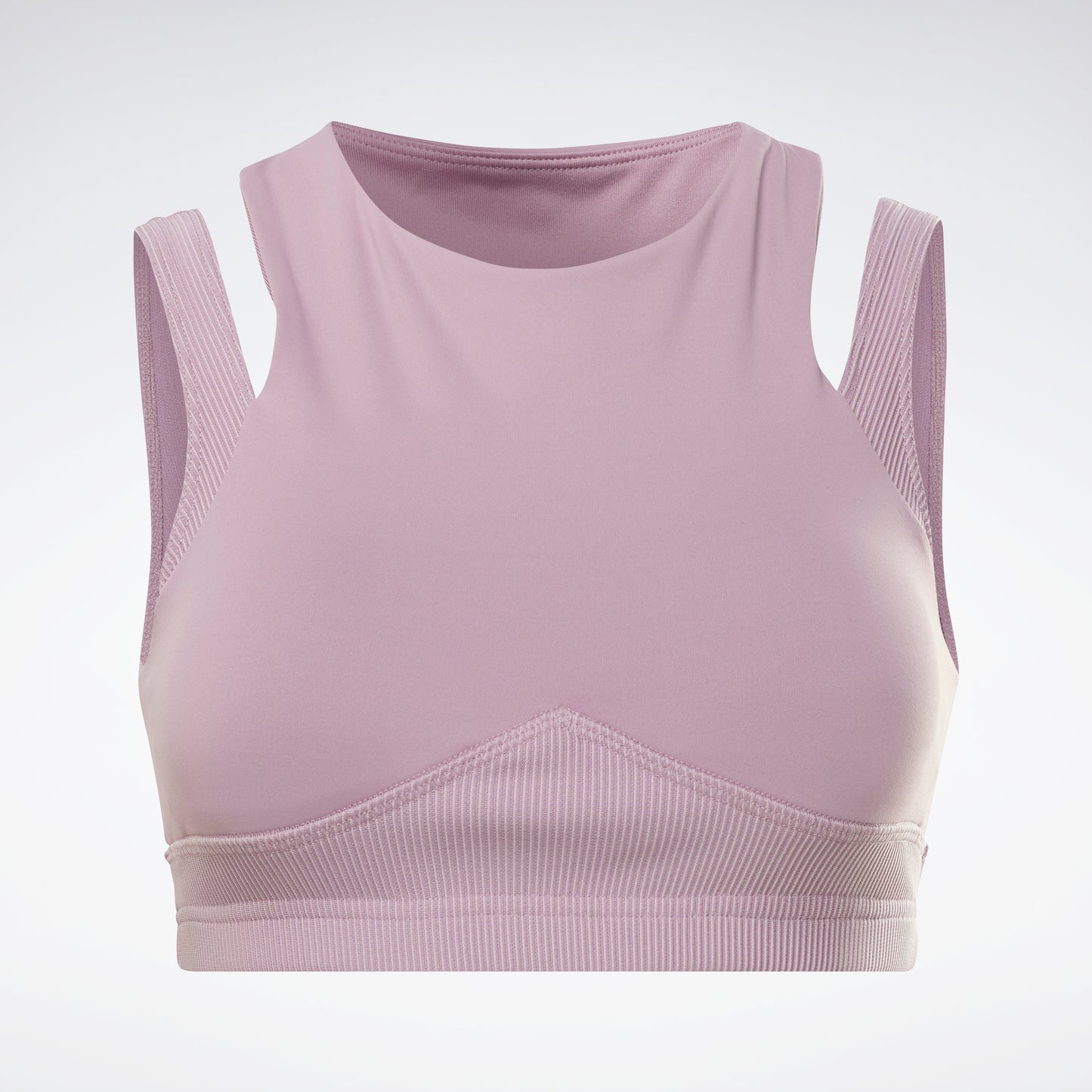 Reebok Apparel Women Studio Layered Bra Top Inflil