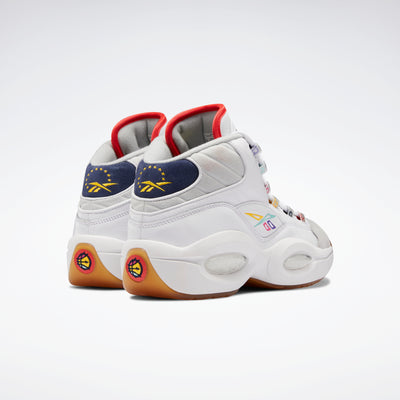 Chaussures Reebok Hommes Question Mid Chaussures Ftwwht/Vecnav/Pugry2