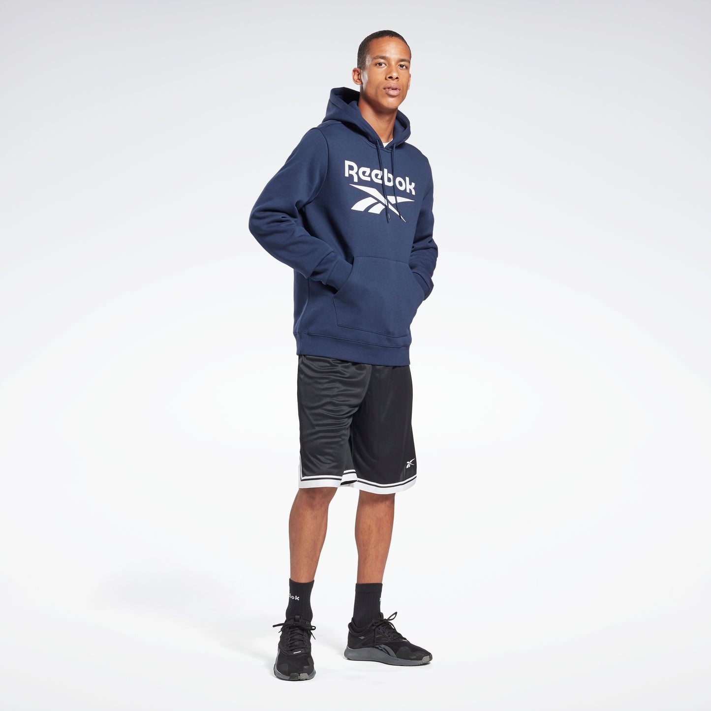 Reebok Apparel Hommes Reebok Identity Fleece Hoodie Vecnav