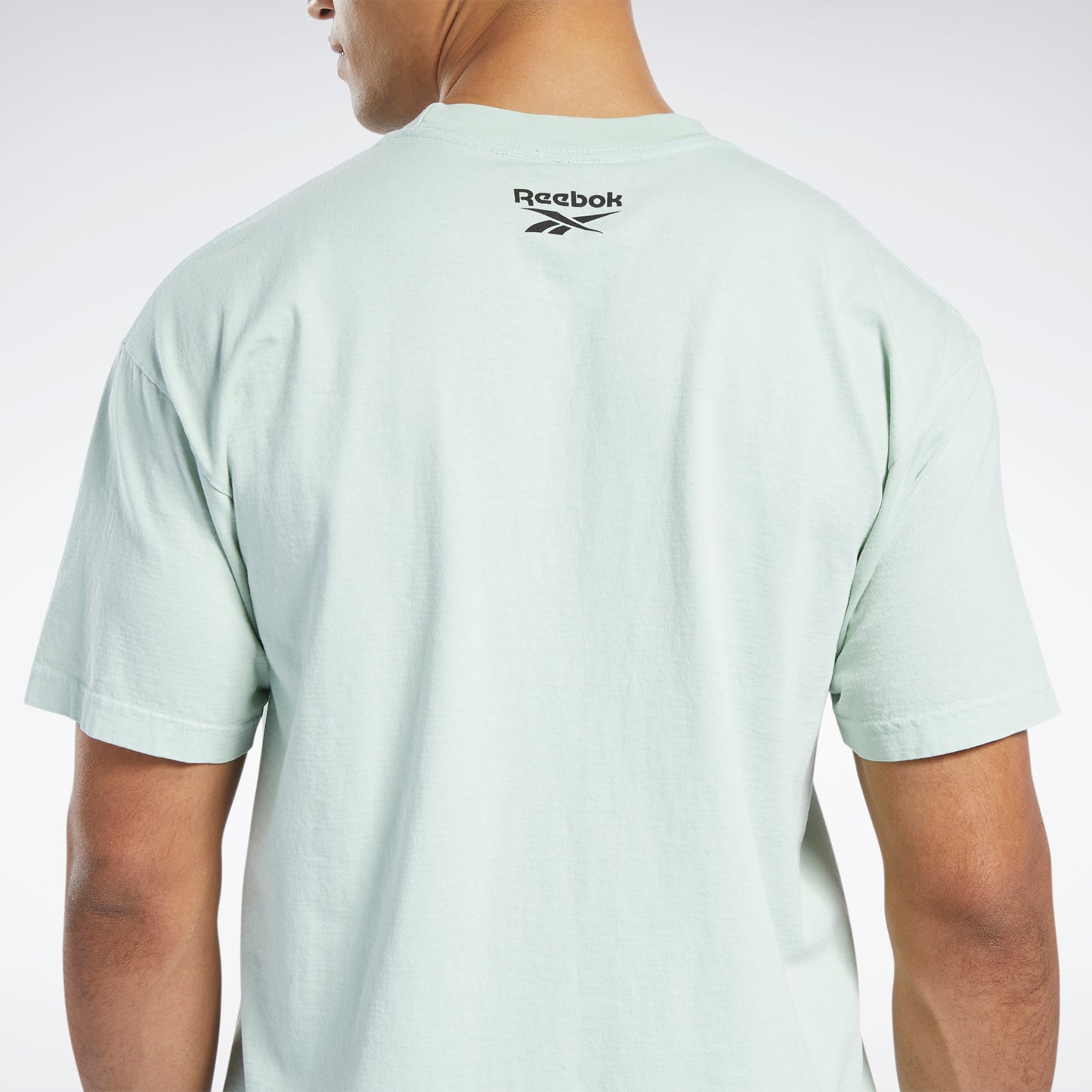 Reebok Apparel Men Allen Iverson Court Life Halftone T-Shirt Gd Seafoam