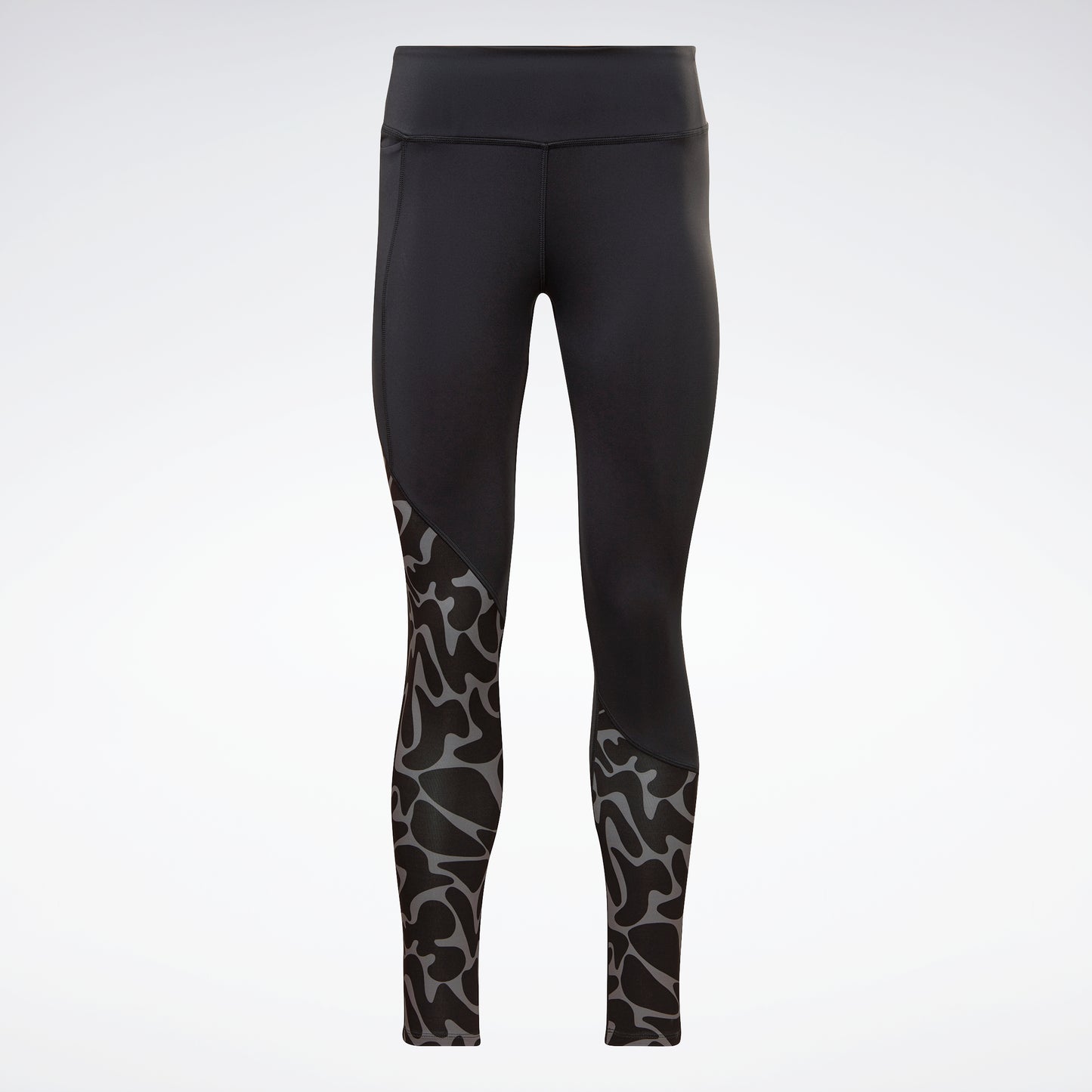 Reebok Apparel Women Running Printed Leggings Black