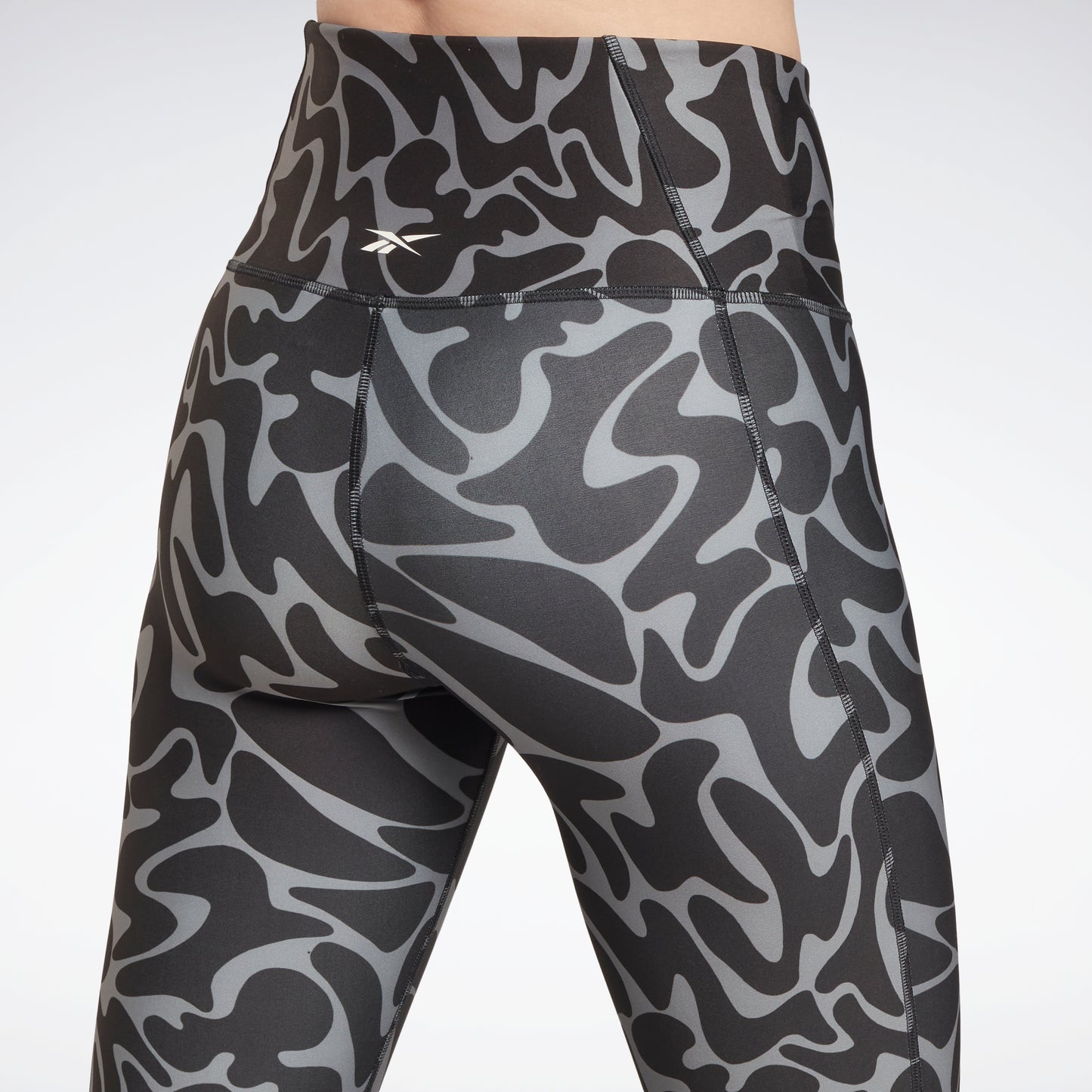 Reebok Apparel Women Workout Ready Leggings imprimé noir